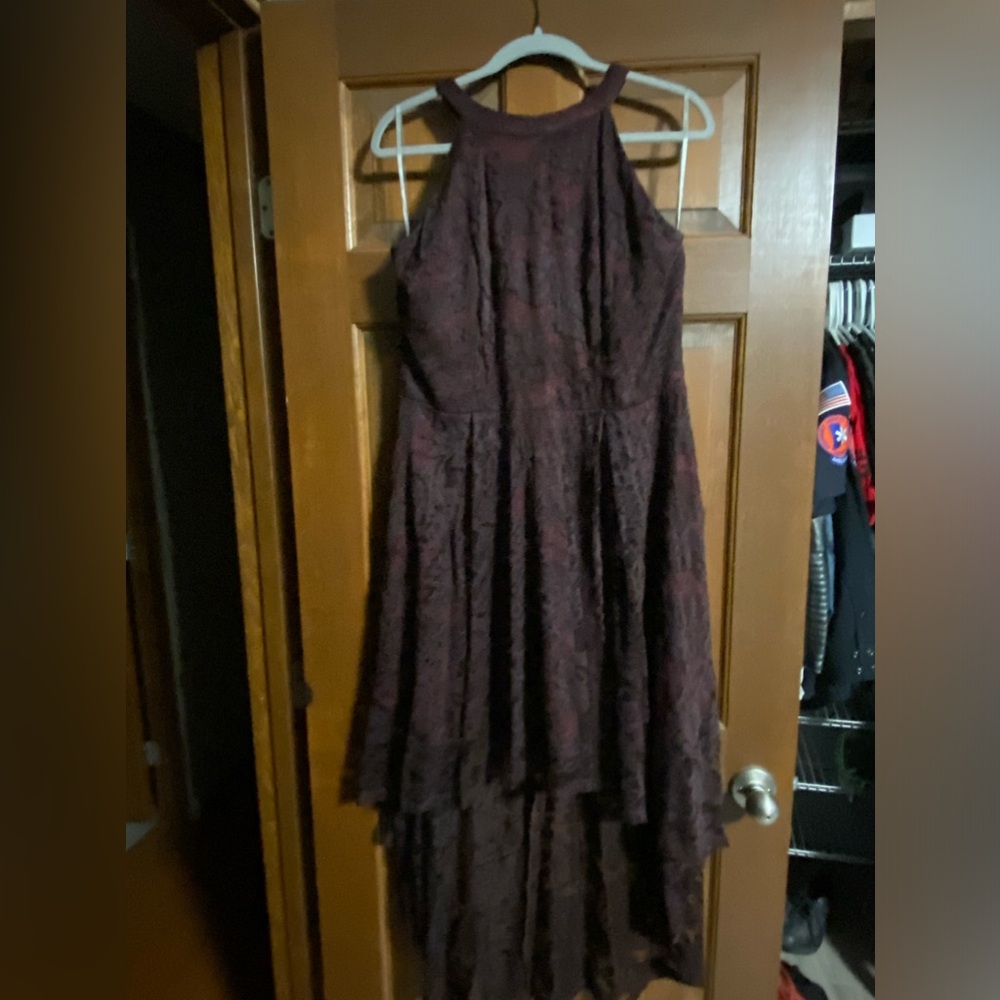High Low Lace Cocktail Dress
